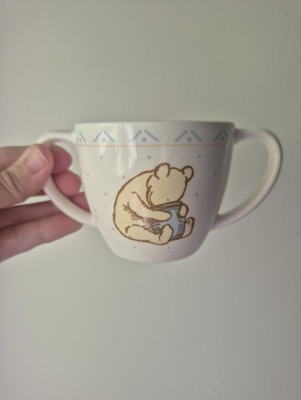 Vintage Disney's Winnie The Pooh Charpénte Child's Ceramic Cup Mug With Box - Picture 4 of 13